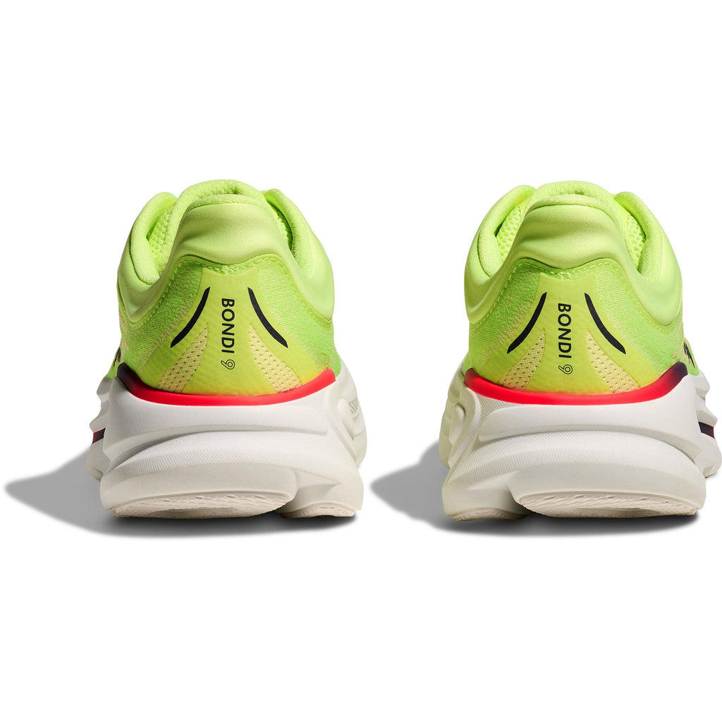 Men's Bondi 9 Road-Running Shoes - Neon Yuzu/Sunlight - view 6