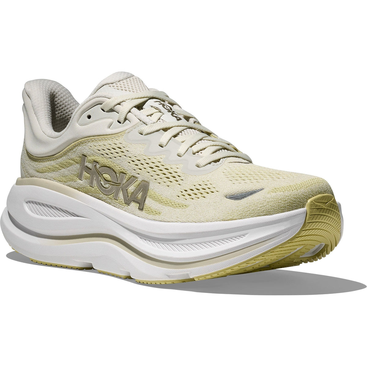 Men's Bondi 9 Road-Running Shoes - Truffle Salt/Cardamom - view 3