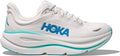 Men's Bondi 9 Road-Running Shoes - White/Hoka Blue - view 1