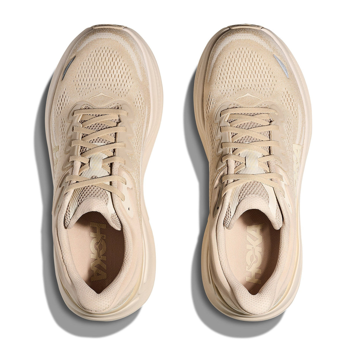 Men's Bondi 9 Road-Running Shoes - Oatmeal/Oat Milk - view 6