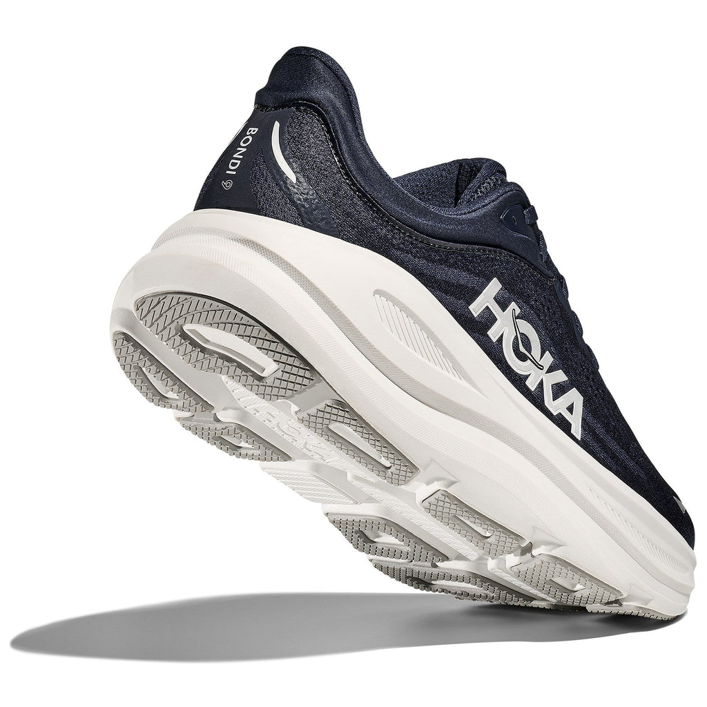Men's Bondi 9 Road-Running Shoes - Varsity Navy/White - view 8