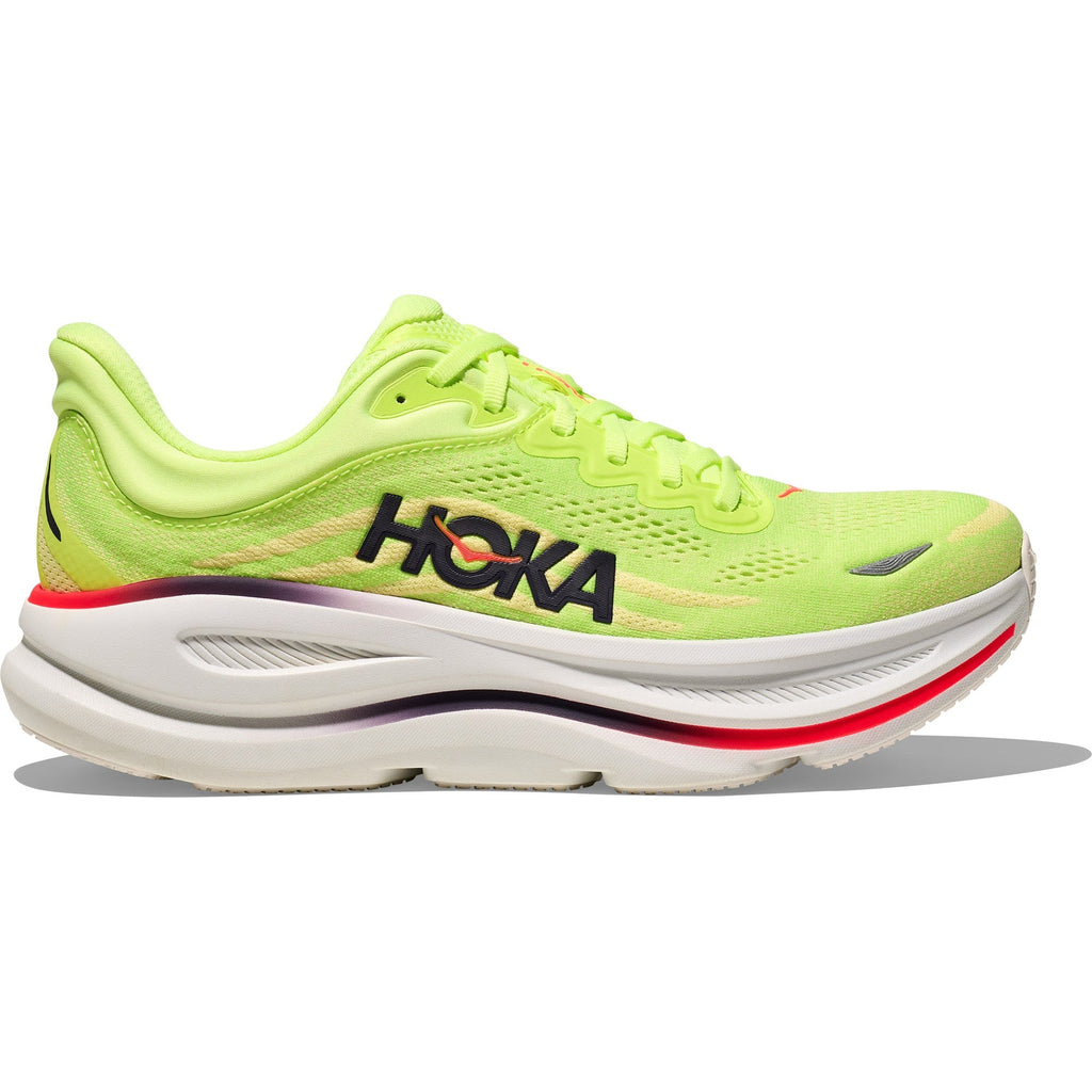Men's Bondi 9 Road-Running Shoes - Neon Yuzu/Sunlight - view 1