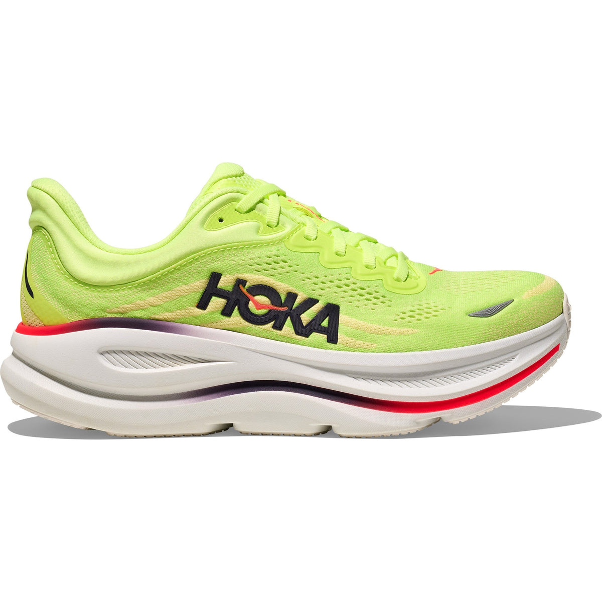 Men's Bondi 9 Road-Running Shoes - Neon Yuzu/Sunlight - view 1