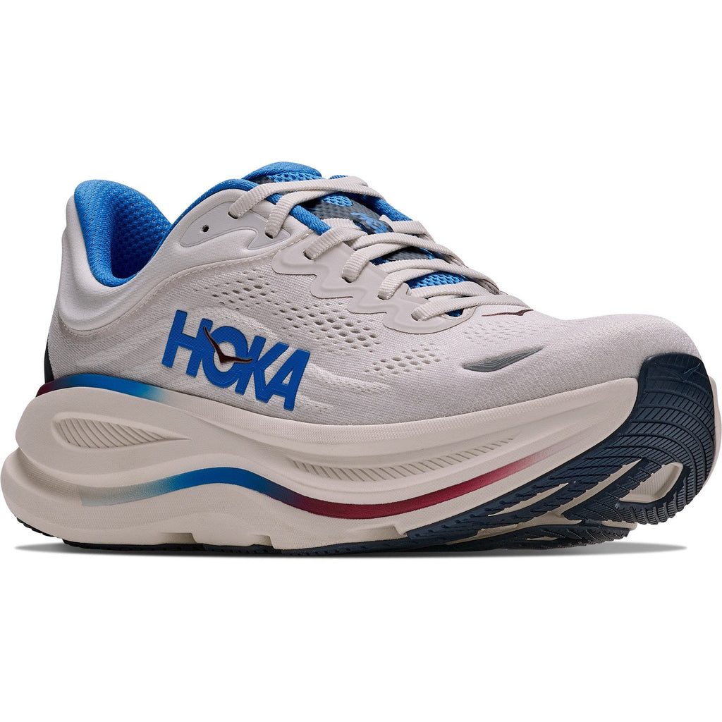 Men's Bondi 9 Road-Running Shoes - Grout/Varsity Navy - view 3