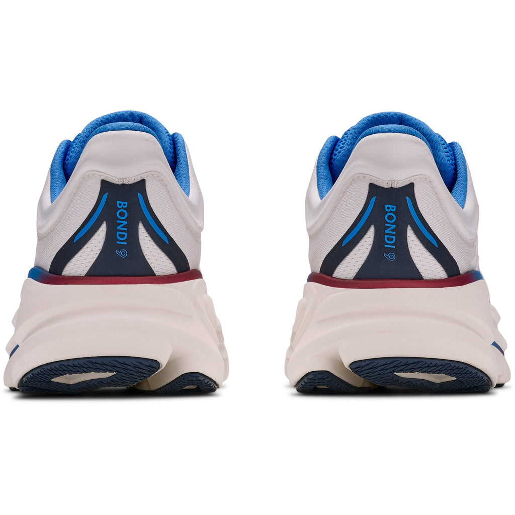 Men's Bondi 9 Road-Running Shoes - Grout/Varsity Navy - view 5
