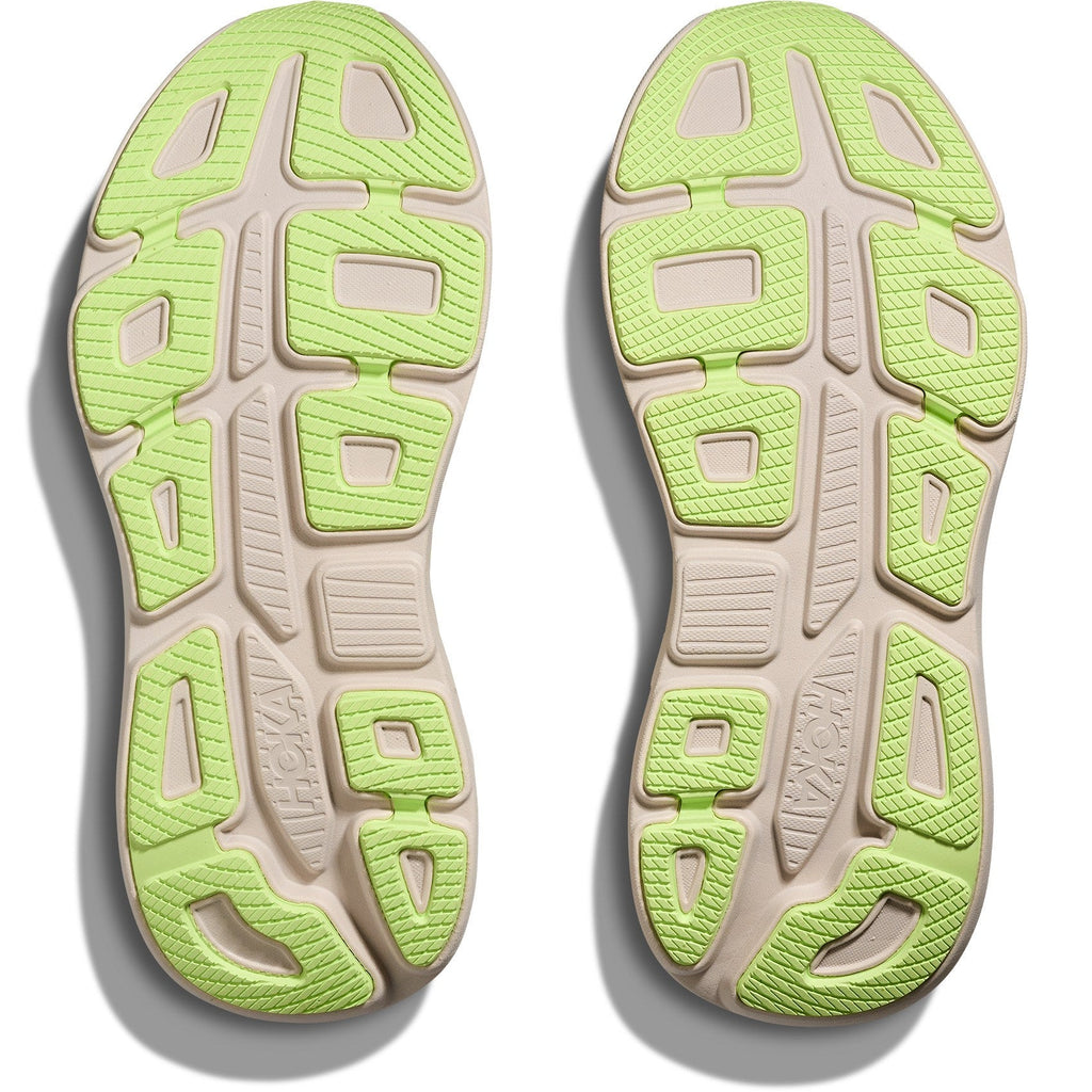 Men's Bondi 9 Road-Running Shoes - Grout/Neon Yuzu - view 7