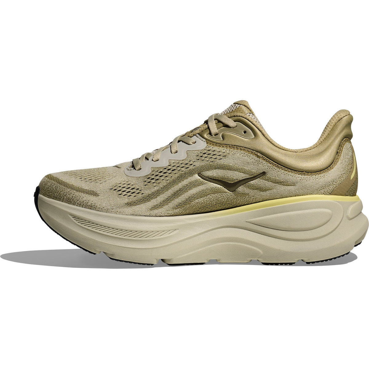 Men's Bondi 9 Road-Running Shoes - Grassland/Oyster Mushroom - view 2