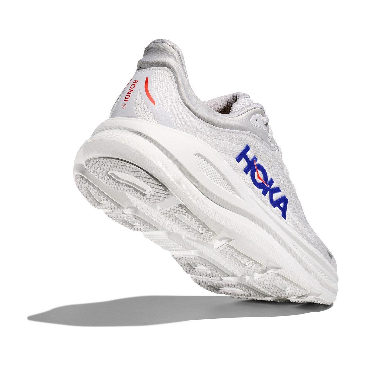 Men's Bondi 9 Road-Running Shoes - Cosmic Grey/Ultramarine - view 5