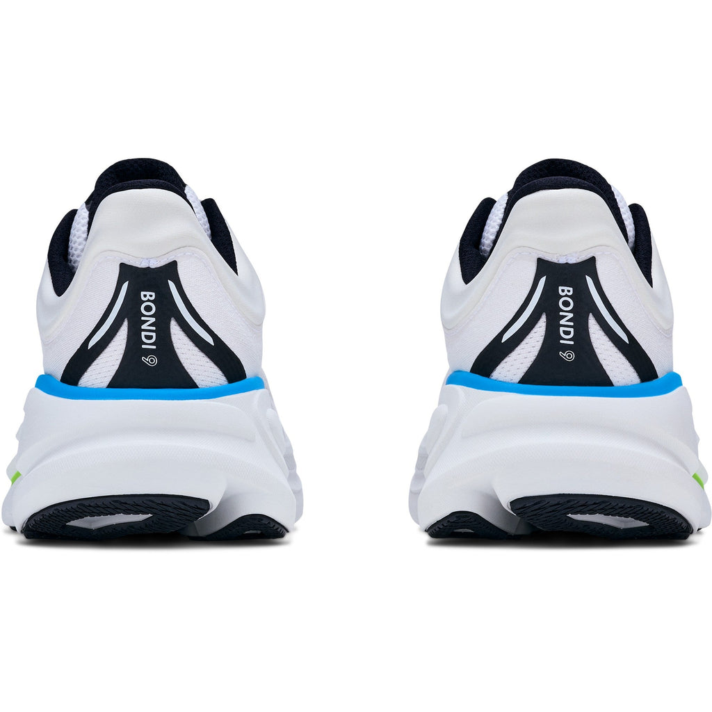 Men's Bondi 9 Road-Running Shoes - Frost/Black - view 5