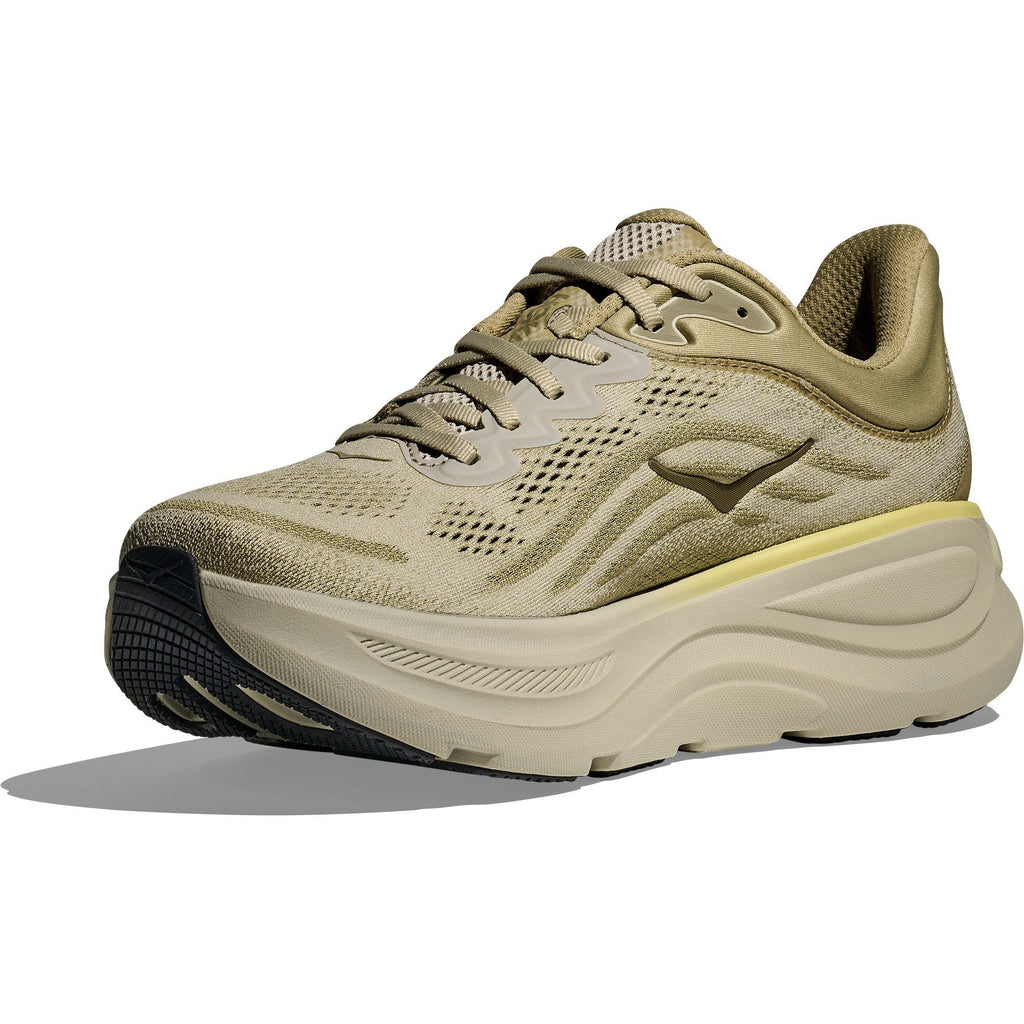 Men's Bondi 9 Road-Running Shoes - Grassland/Oyster Mushroom - view 4