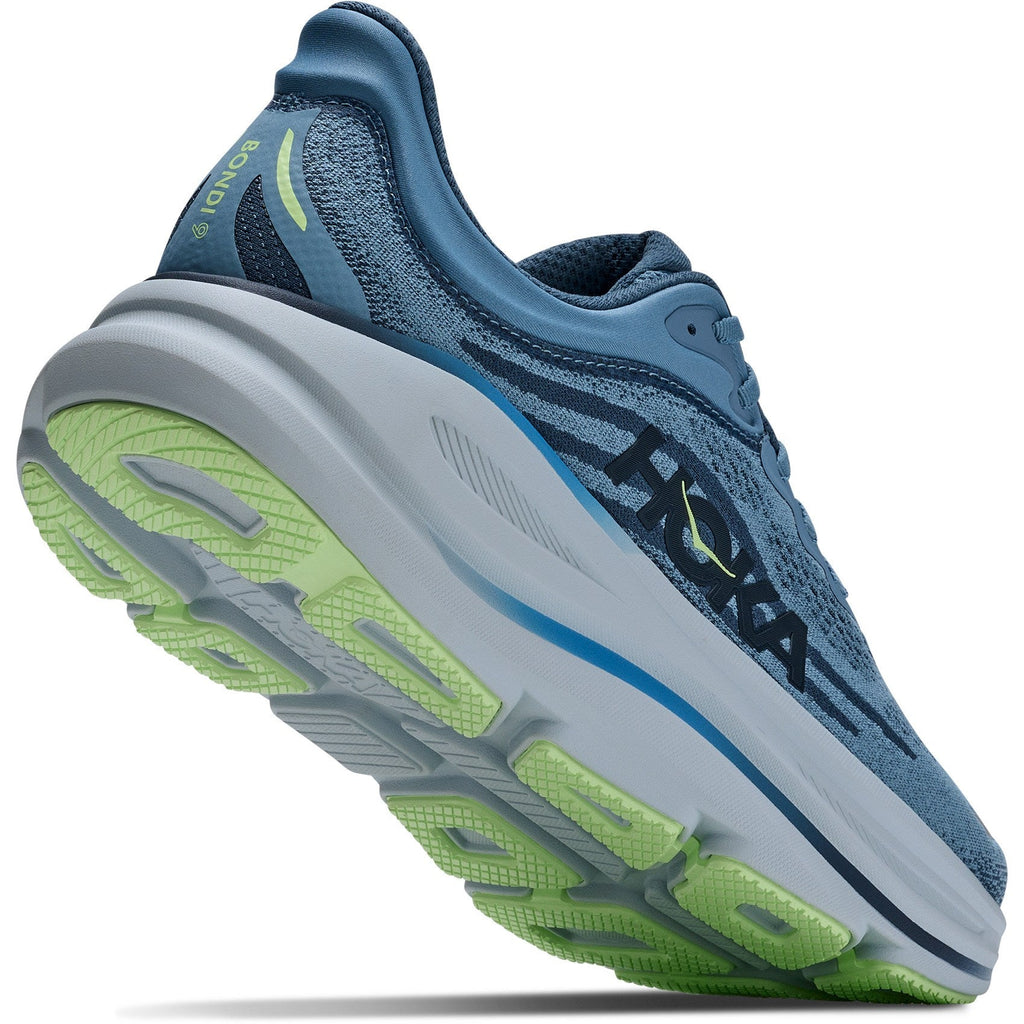 Men's Bondi 9 Road-Running Shoes - Downpour/Thunder Cloud - view 8