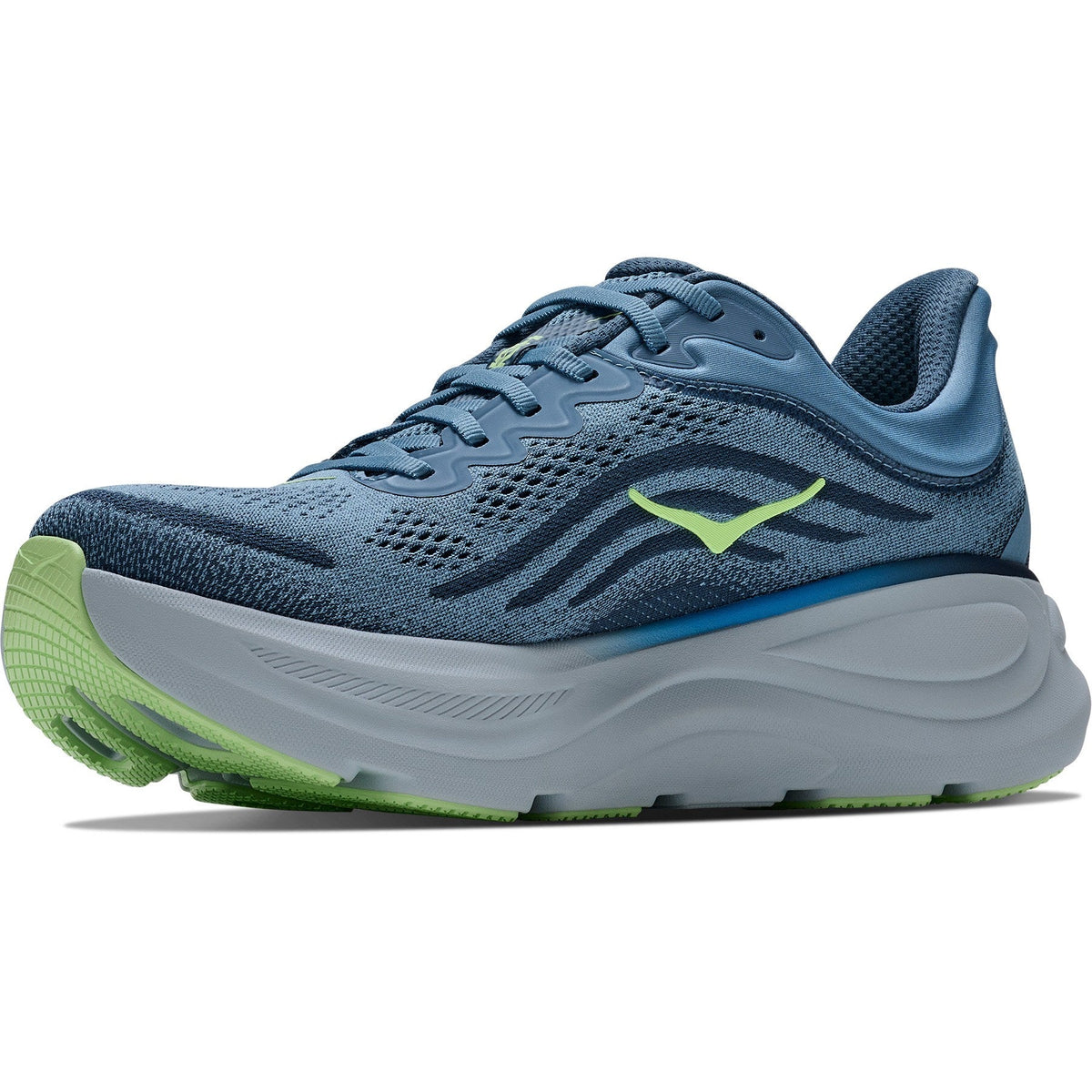 Men's Bondi 9 Road-Running Shoes - Downpour/Thunder Cloud - view 4