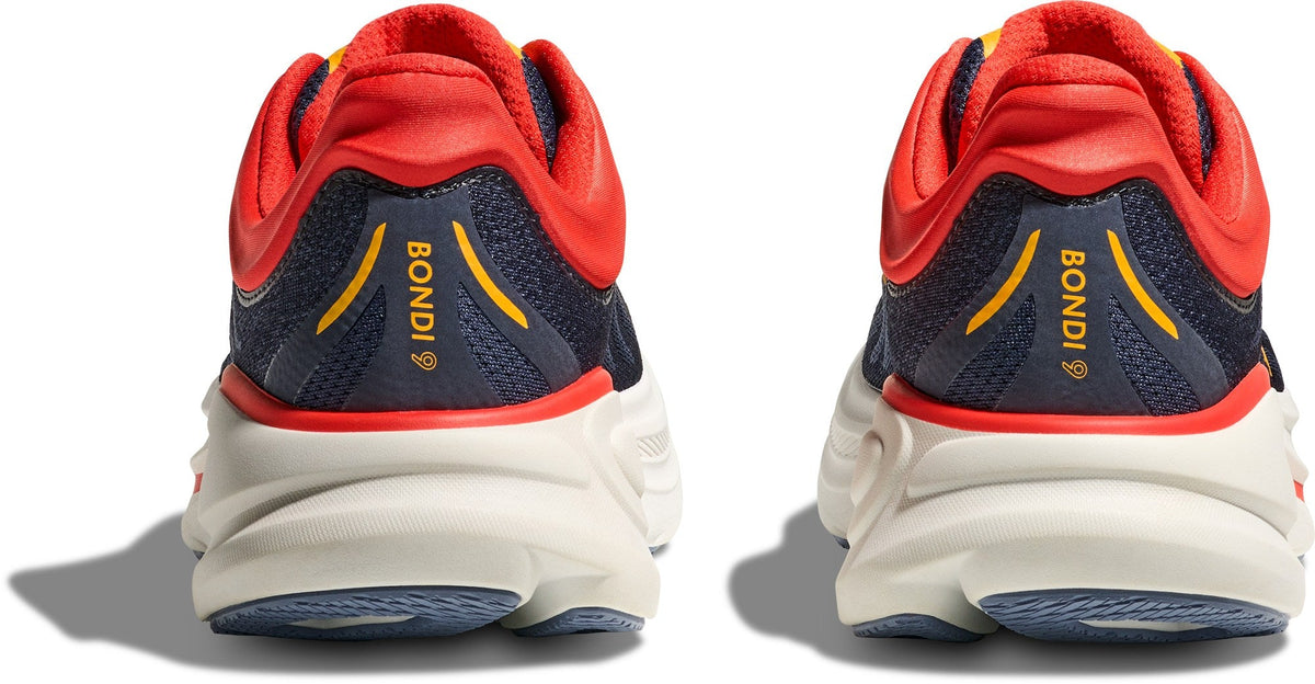 Men's Bondi 9 Road-Running Shoes - Varsity Navy/Nautical Blue - view 6