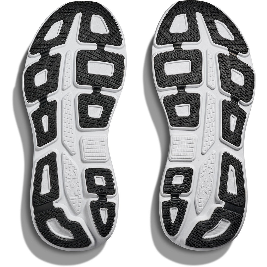 Men's Bondi 9 Road-Running Shoes - Black/Vermillion - view 8