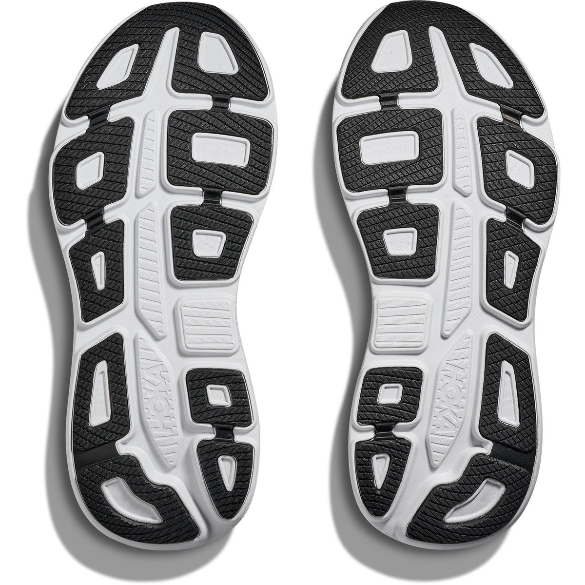 Men's Bondi 9 Road-Running Shoes - Black/Vermillion - view 8