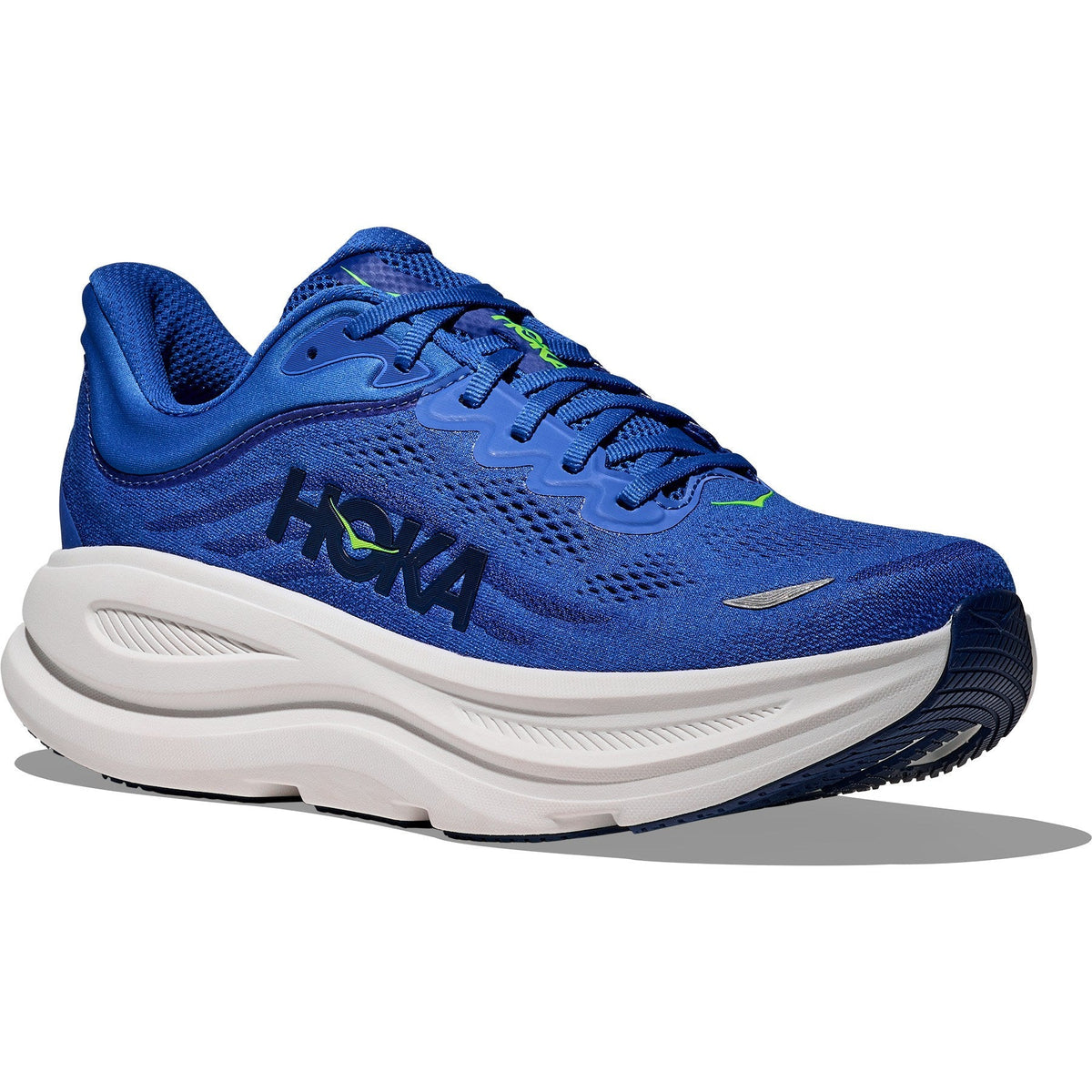 Men's Bondi 9 Road-Running Shoes - Cobalt Blue/Ultramarine - view 3