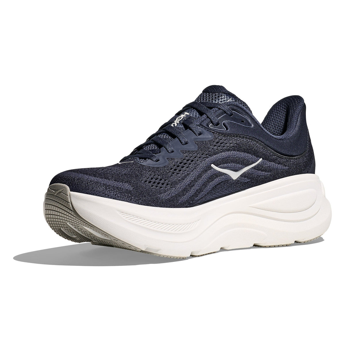 Men's Bondi 9 Road-Running Shoes - Varsity Navy/White - view 3