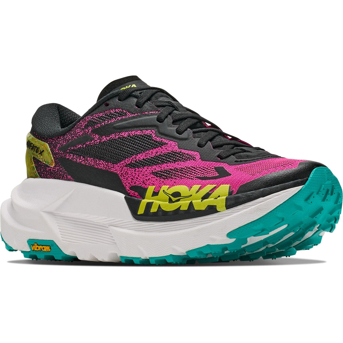 Women's Mafate X Trail-Running Shoes - Black/Neon Dragonfruit - view 3