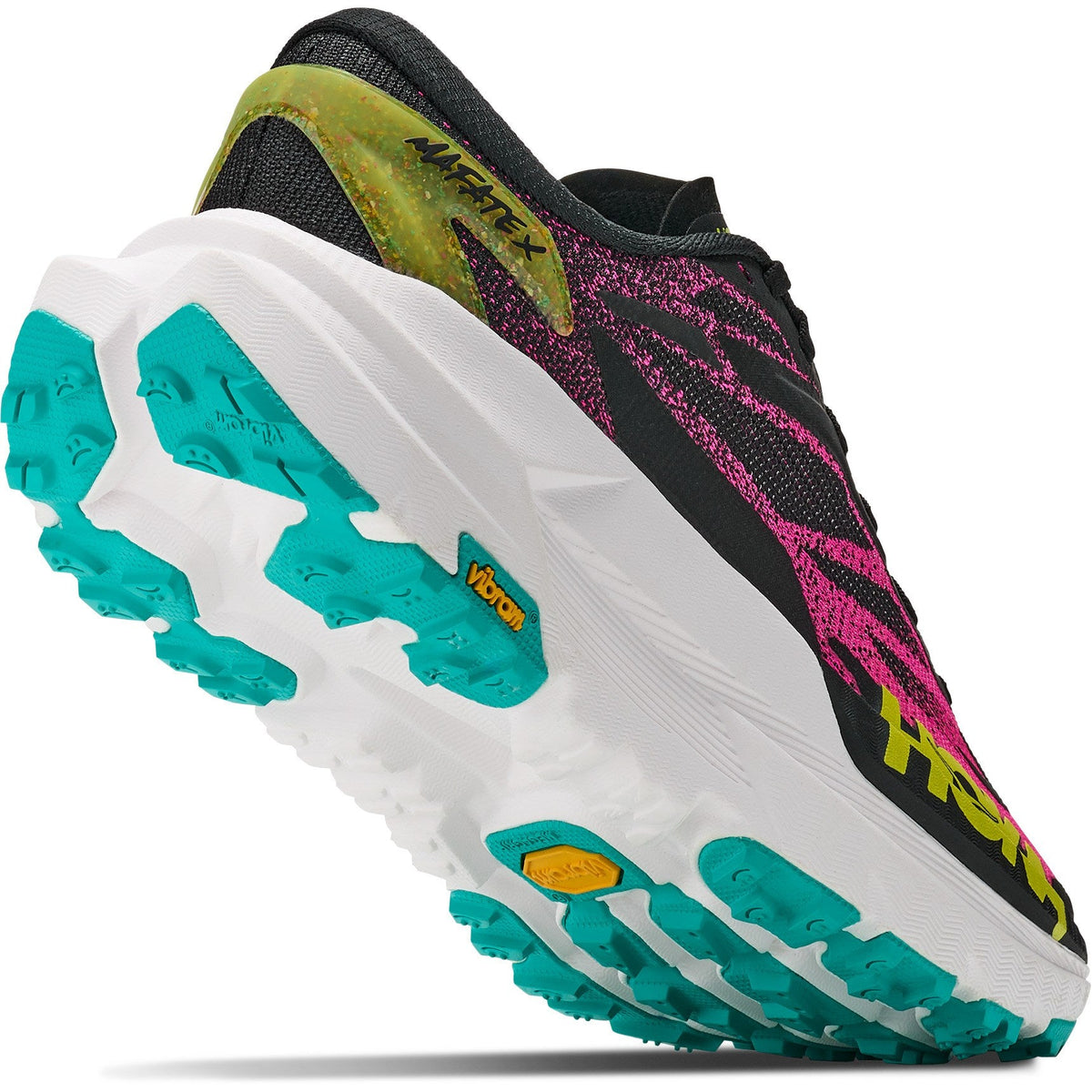 Women's Mafate X Trail-Running Shoes - Black/Neon Dragonfruit - view 8
