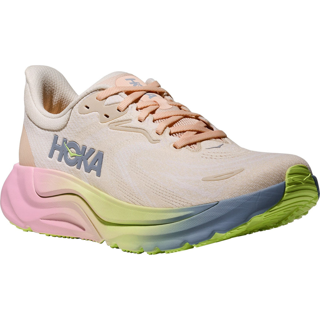Women's Arahi 8 Road-Running Shoes - Alabaster/Tangerine Glow - view 3