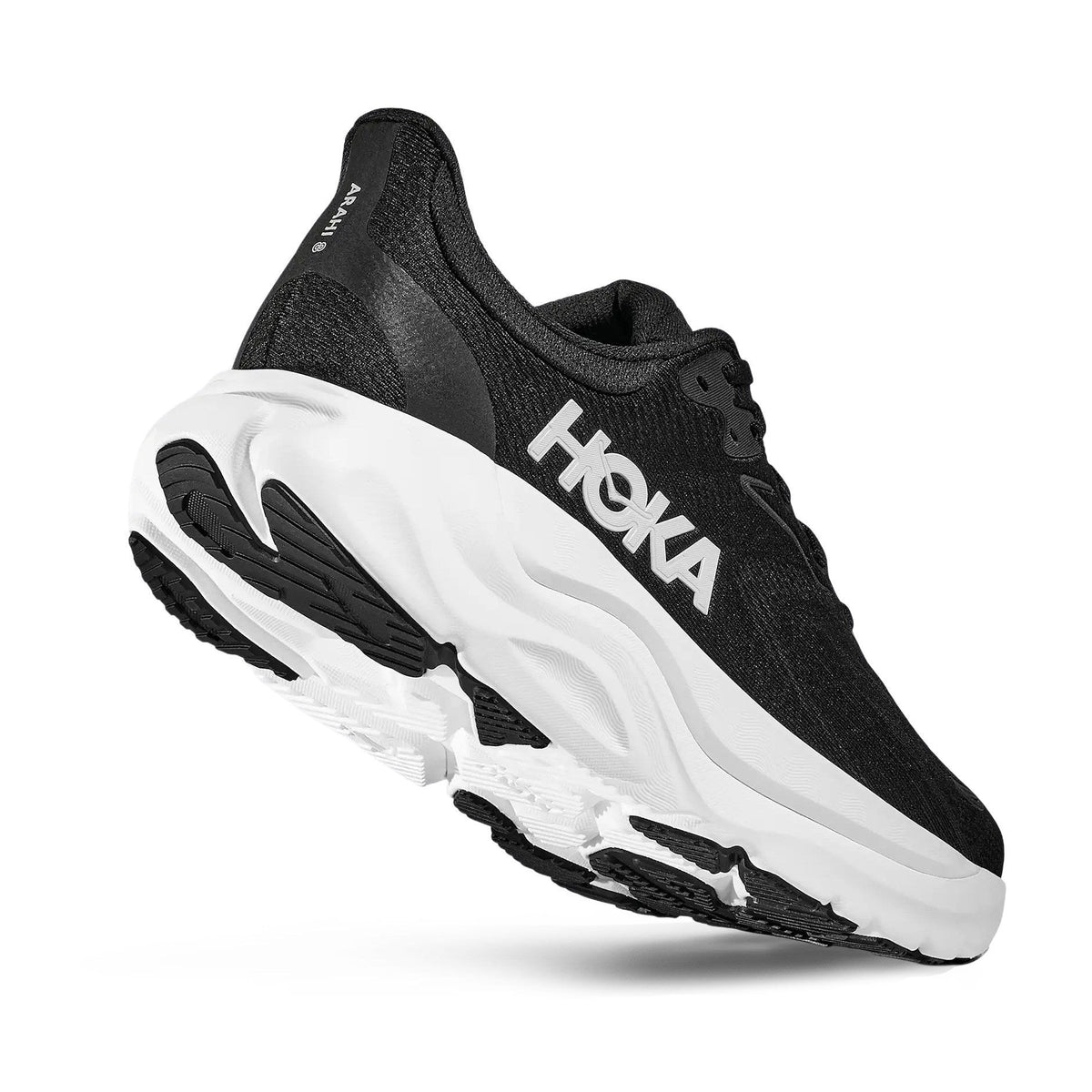 Women's Arahi 8 Road-Running Shoes - Black/White - view 5