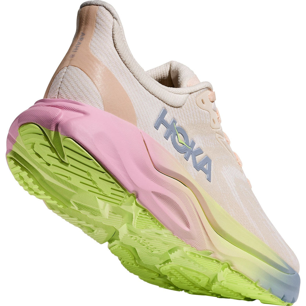 Women's Arahi 8 Road-Running Shoes - Alabaster/Tangerine Glow - view 8