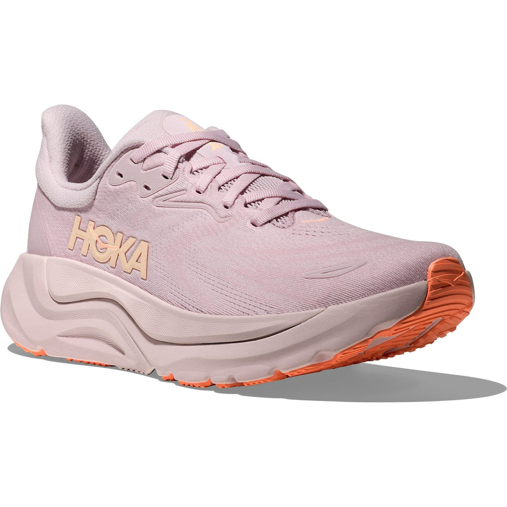 Women's Arahi 8 Road-Running Shoes - Lilac Cream/Neon Cantaloupe - view 3