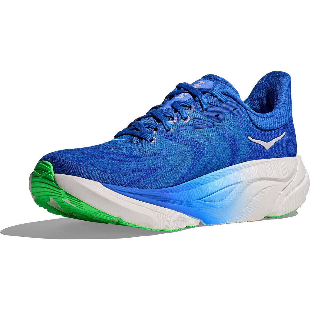 Men's Arahi 8 Road-Running Shoes - Cobalt Blue/Neon Green - view 4