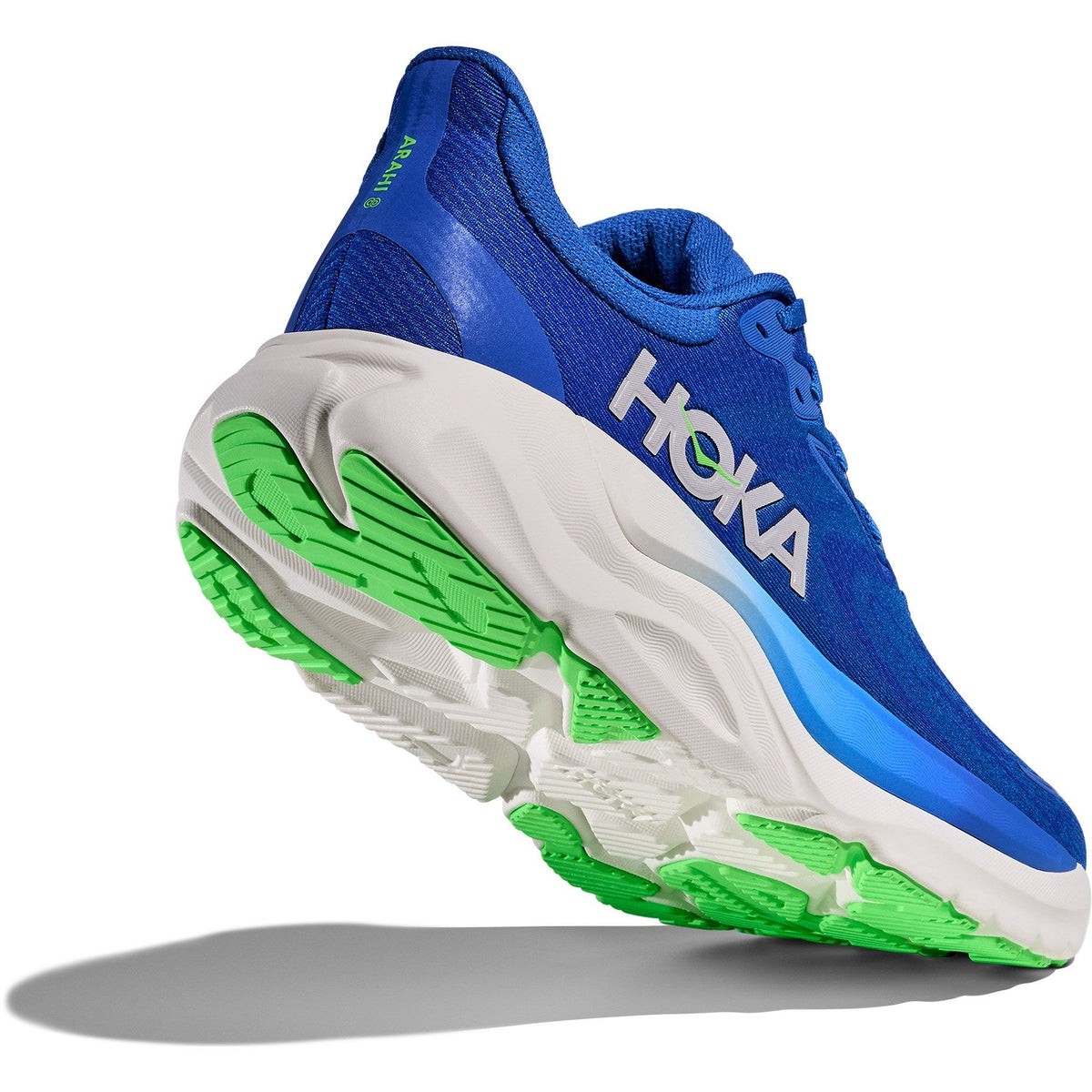 Men's Arahi 8 Road-Running Shoes - Cobalt Blue/Neon Green - view 8