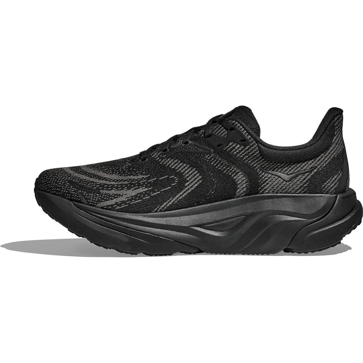 Men's Arahi 8 Road-Running Shoes - Black/Black - view 2