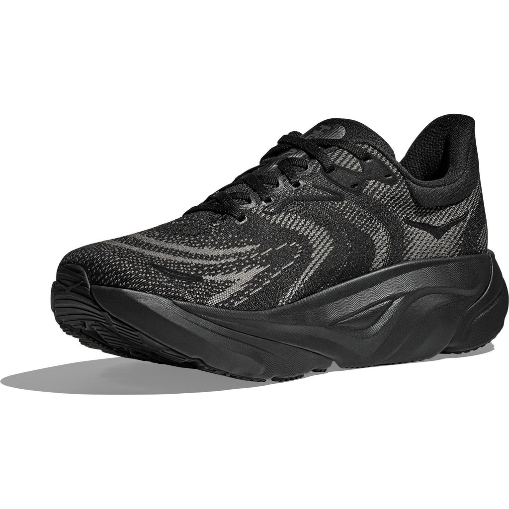 Men's Arahi 8 Road-Running Shoes - Black/Black - view 4