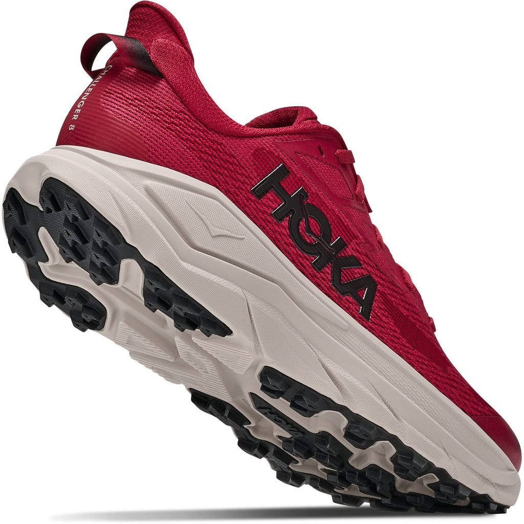 Men's Challenger 8 Trail-Running Shoes - Red Agate/River Rock Grey - view 8