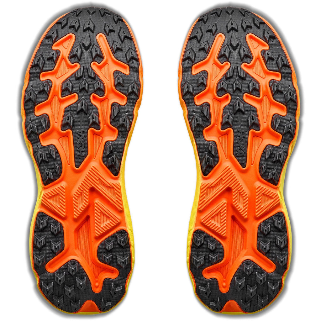 Men's Challenger 8 Trail-Running Shoes - Neon Tangerine/Hoka Citrus - view 7