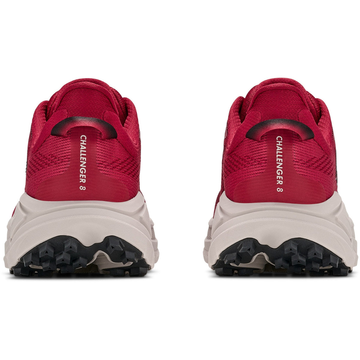Men's Challenger 8 Trail-Running Shoes - Red Agate/River Rock Grey - view 5