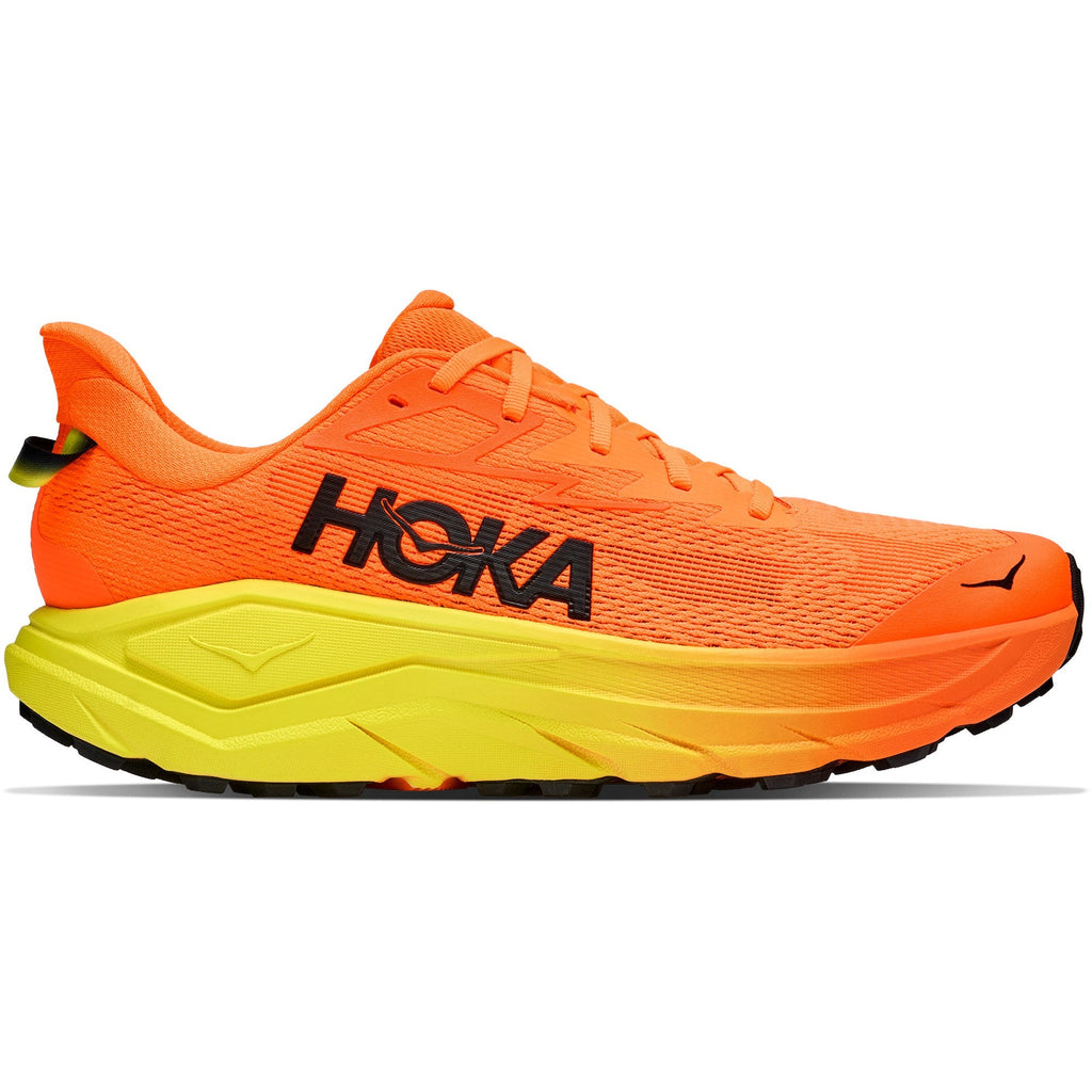 Men's Challenger 8 Trail-Running Shoes - Neon Tangerine/Hoka Citrus - view 1