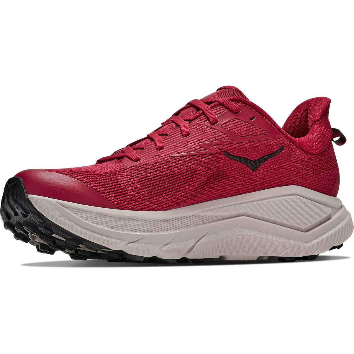 Men's Challenger 8 Trail-Running Shoes - Red Agate/River Rock Grey - view 4
