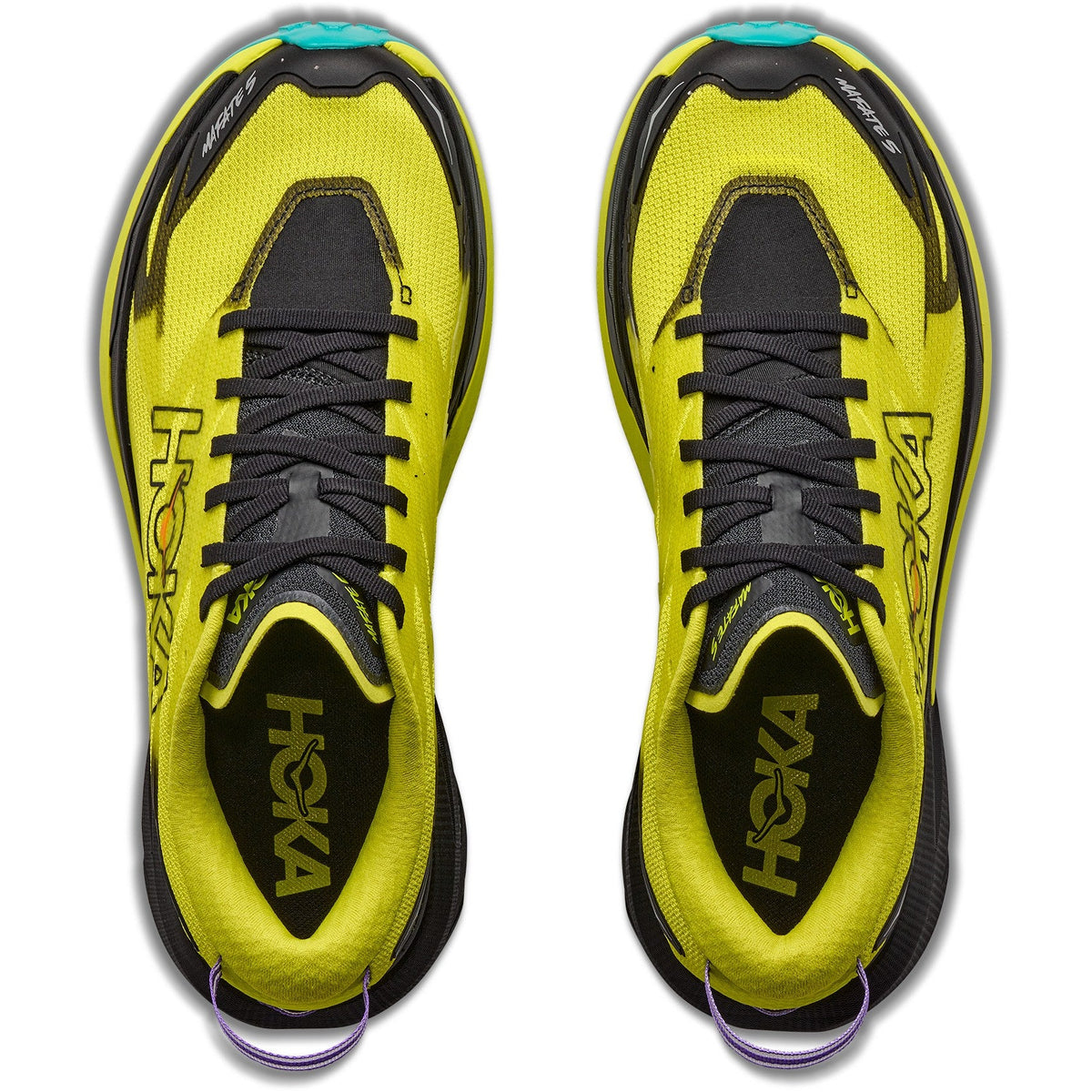 Men's Mafate 5 Trail-Running Shoes - Black/Hoka Citrus - view 6