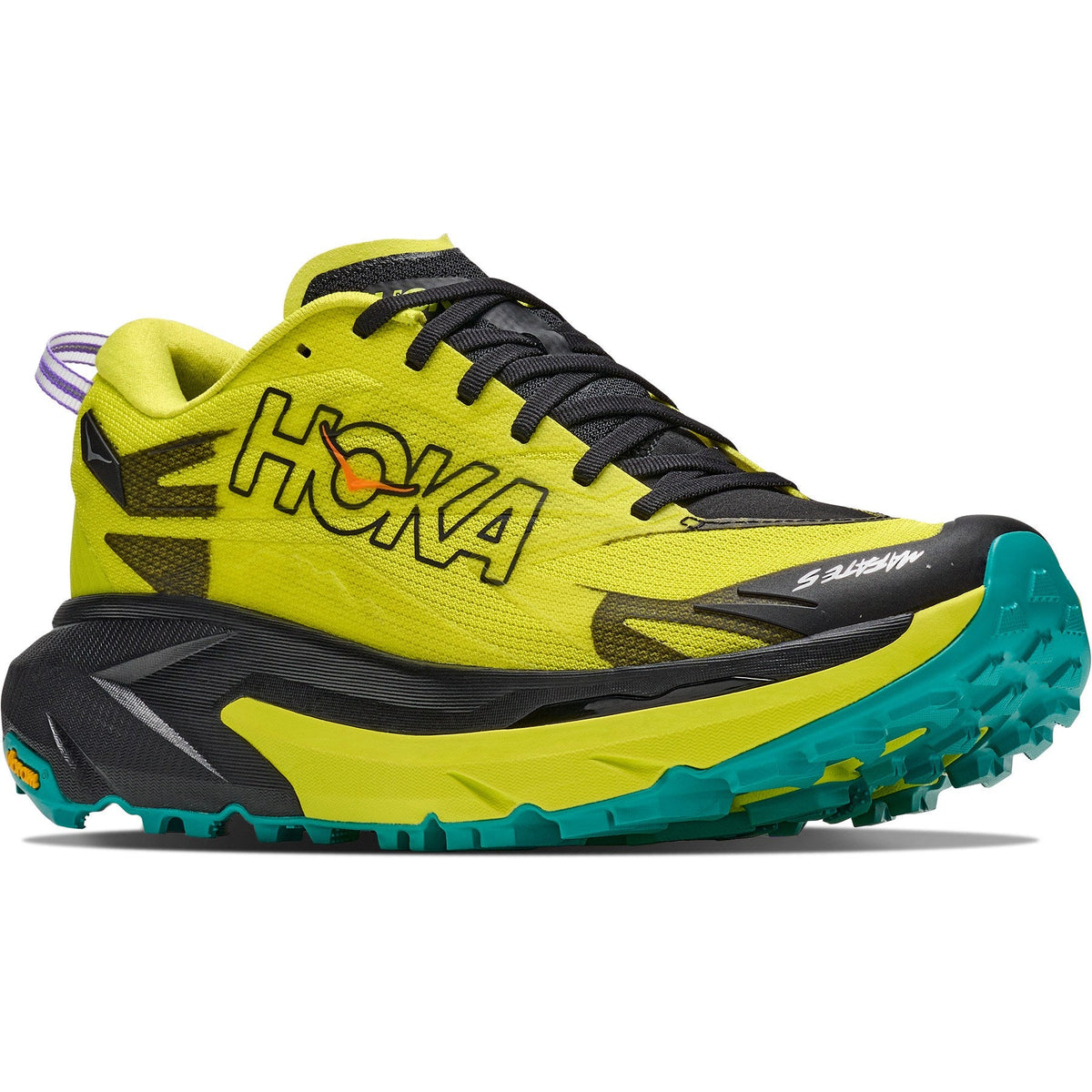 Men's Mafate 5 Trail-Running Shoes - Black/Hoka Citrus - view 3