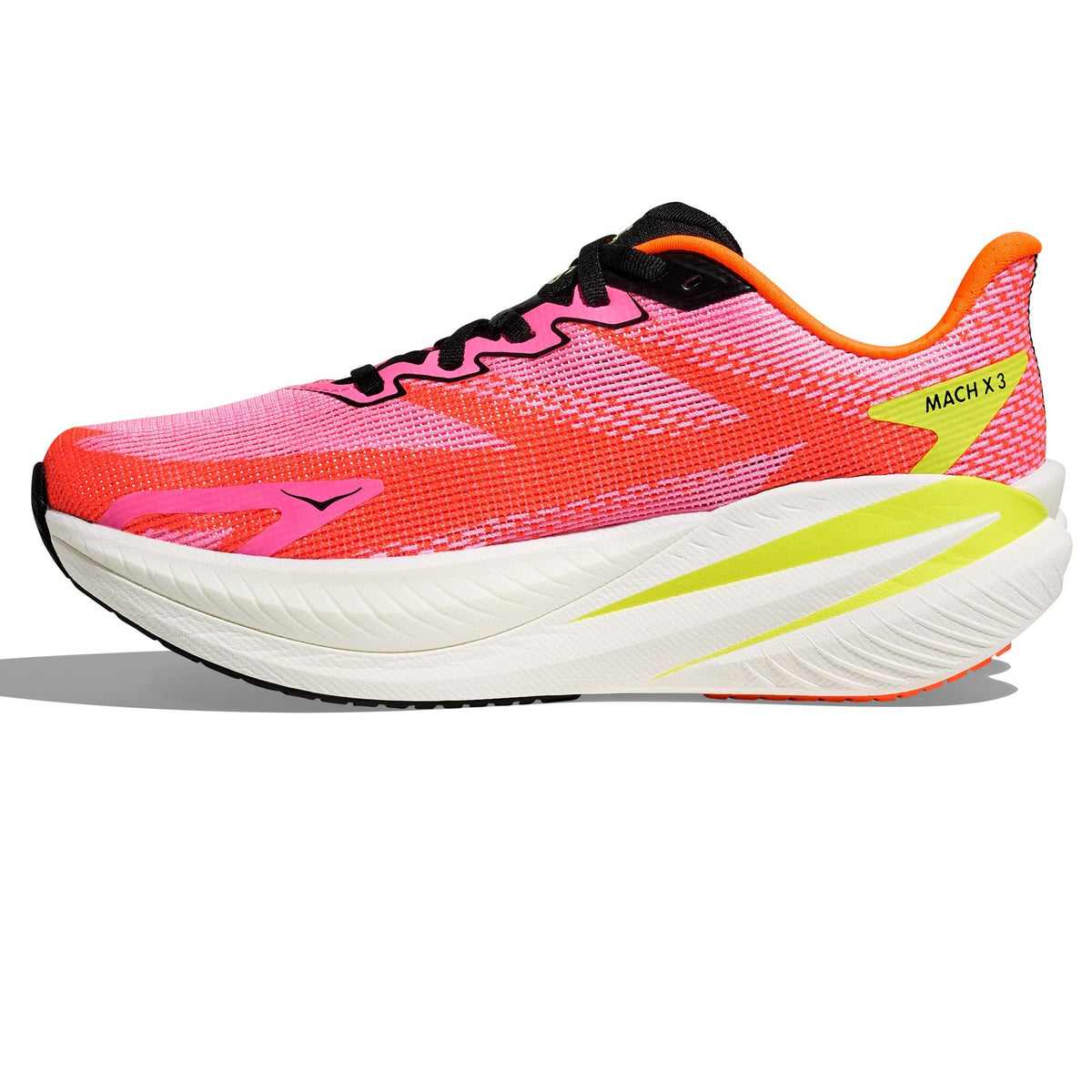 Women's Mach X 3 Road-Running Shoes - Neon Rose/Neon Tangerine - view 2