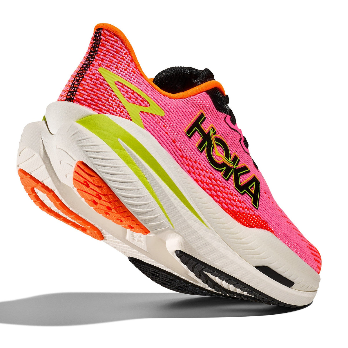 Women's Mach X 3 Road-Running Shoes - Neon Rose/Neon Tangerine - view 8