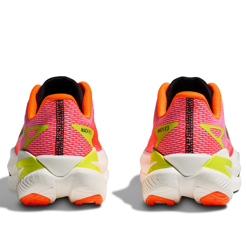 Women's Mach X 3 Road-Running Shoes - Neon Rose/Neon Tangerine - view 5