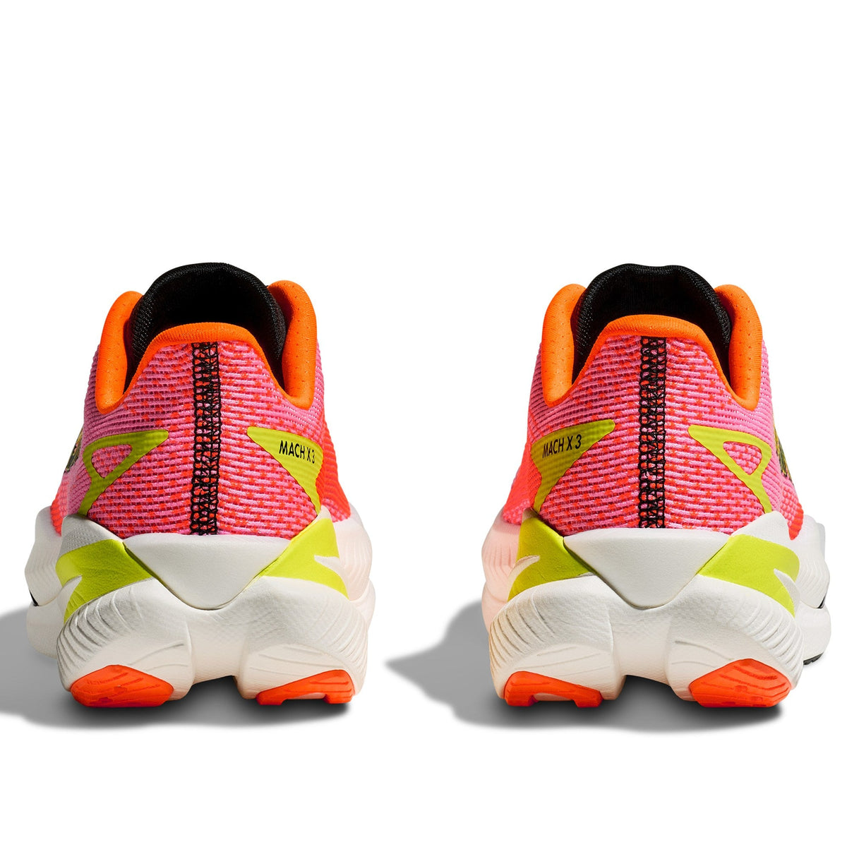 Women's Mach X 3 Road-Running Shoes - Neon Rose/Neon Tangerine - view 5