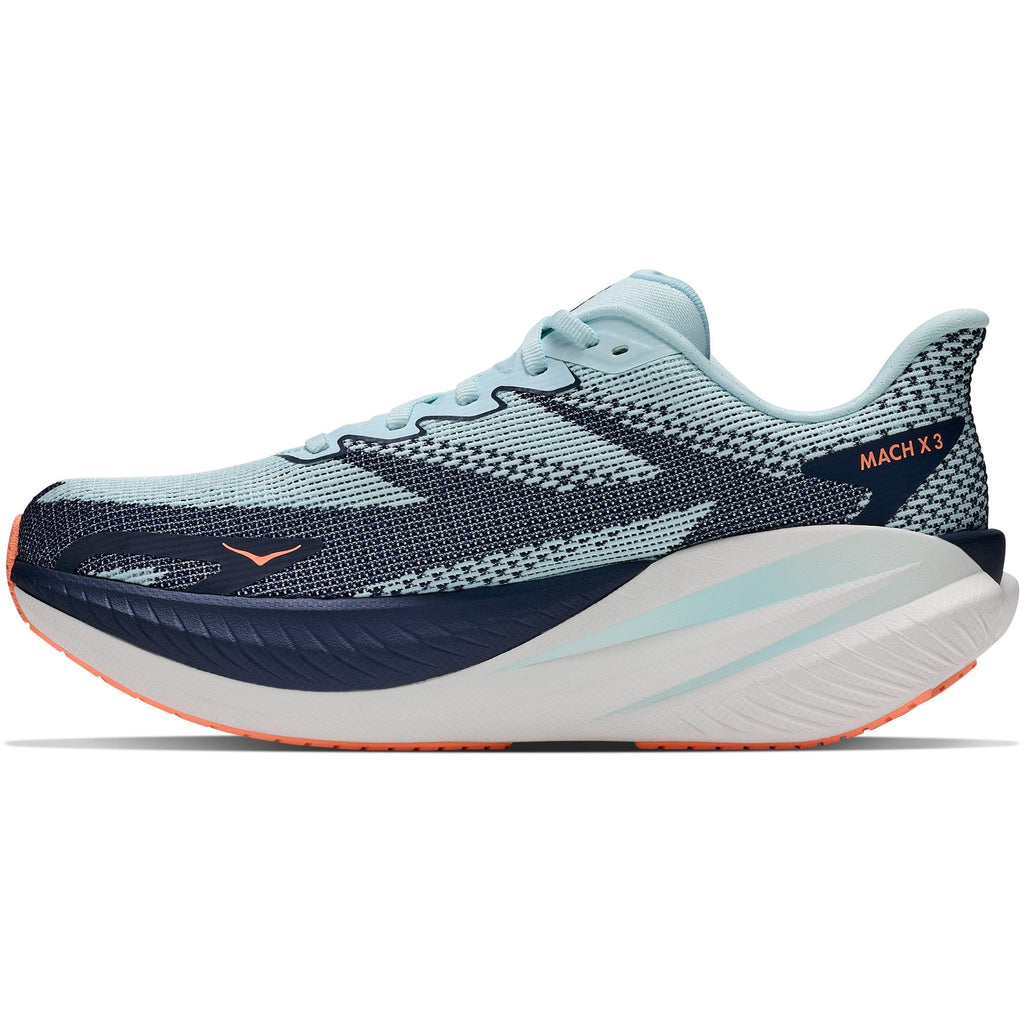 Women's Mach X 3 Road-Running Shoes - Glimmering Blue/Varsity Navy - view 2