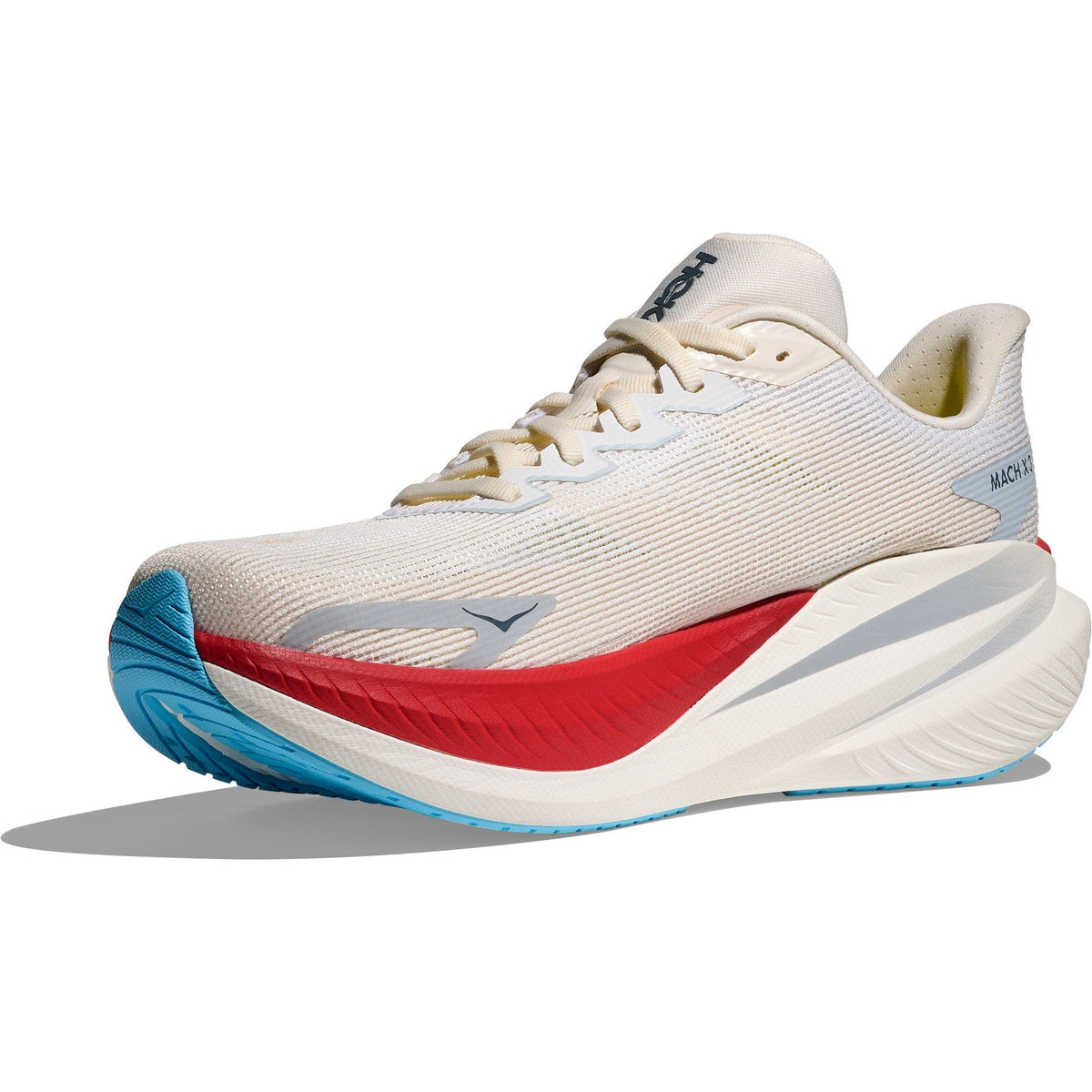 Men's Mach X 3 Road-Running Shoes - White/Alabaster - view 4