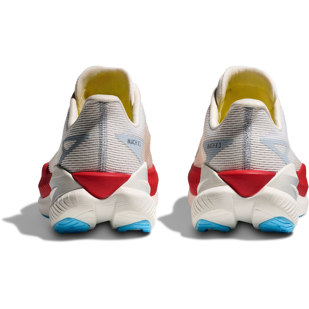 Men's Mach X 3 Road-Running Shoes - White/Alabaster - view 5