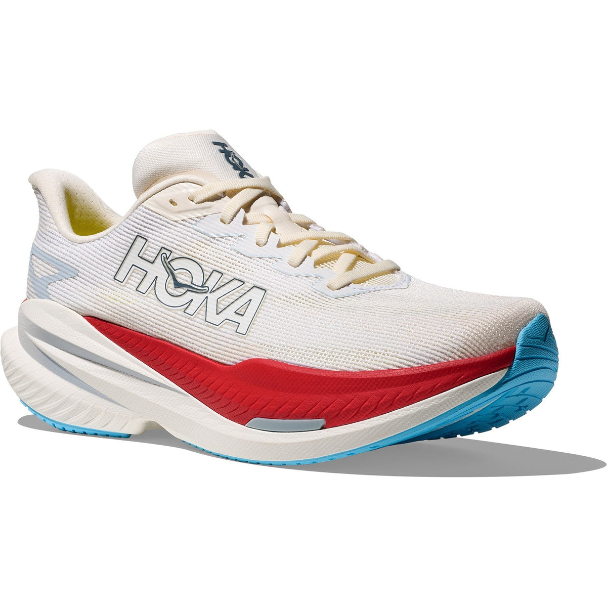 Men's Mach X 3 Road-Running Shoes - White/Alabaster - view 3