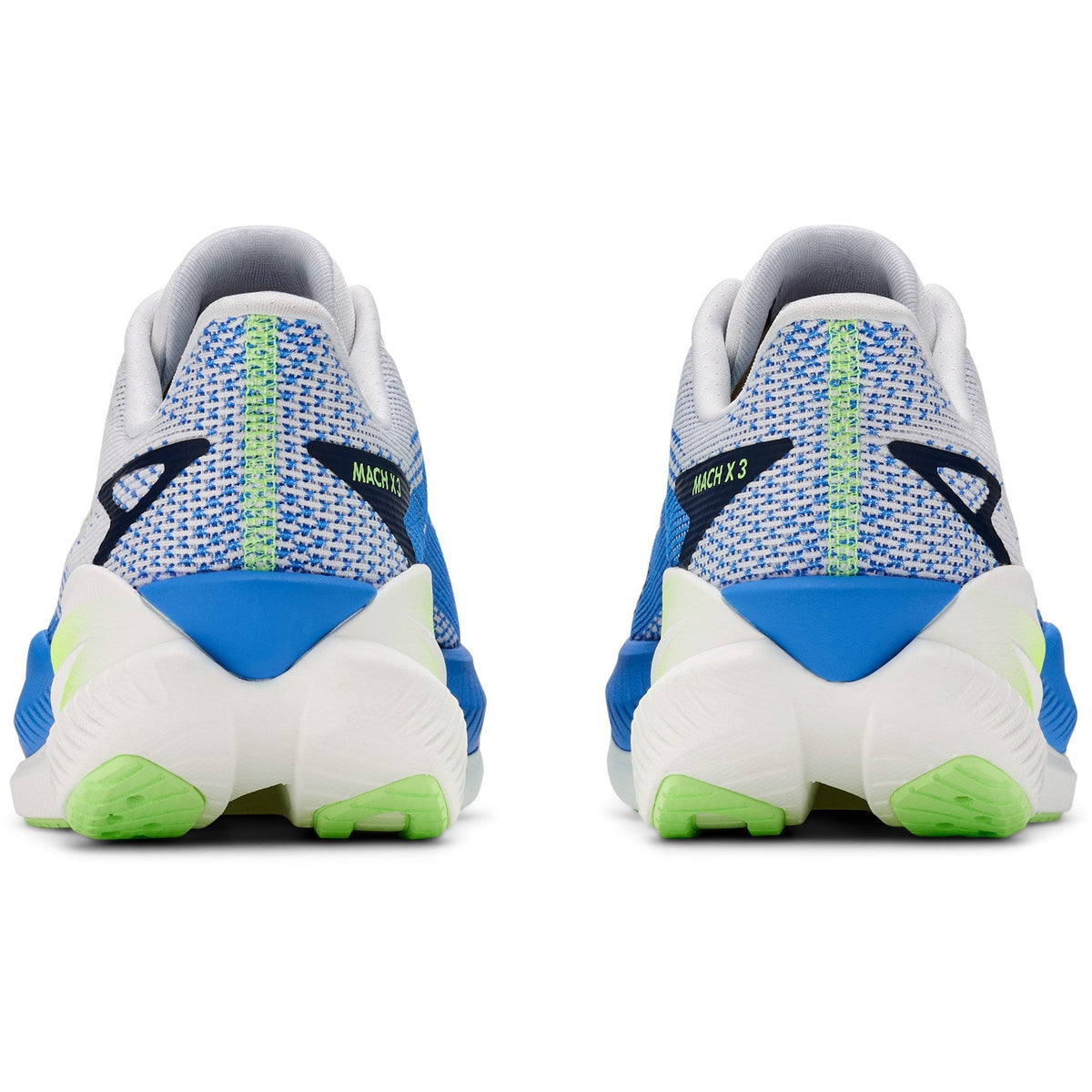 Men's Mach X 3 Road-Running Shoes - Cosmic Grey/Virtual Blue - view 5