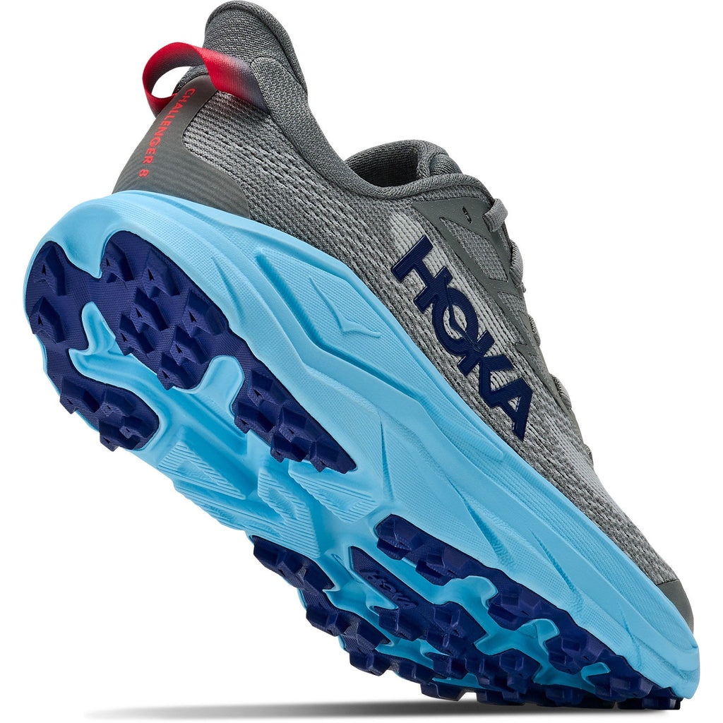 Women's Challenger 8 Trail-Running Shoes - Galactic Grey/Soaring Blue - view 8