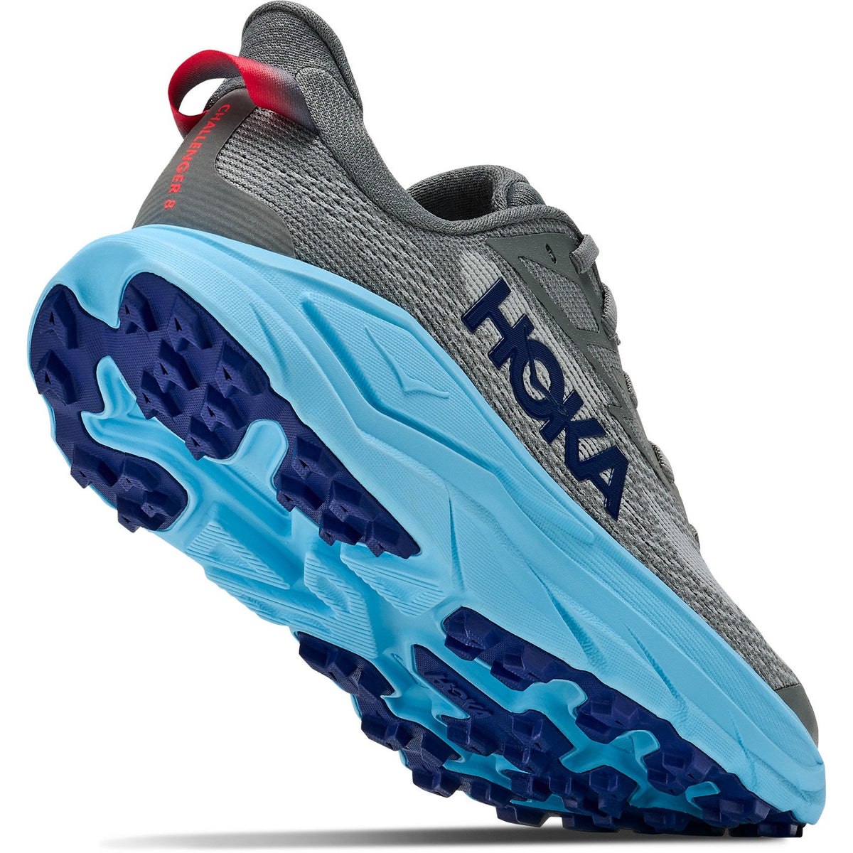 Women's Challenger 8 Trail-Running Shoes - Galactic Grey/Soaring Blue - view 8