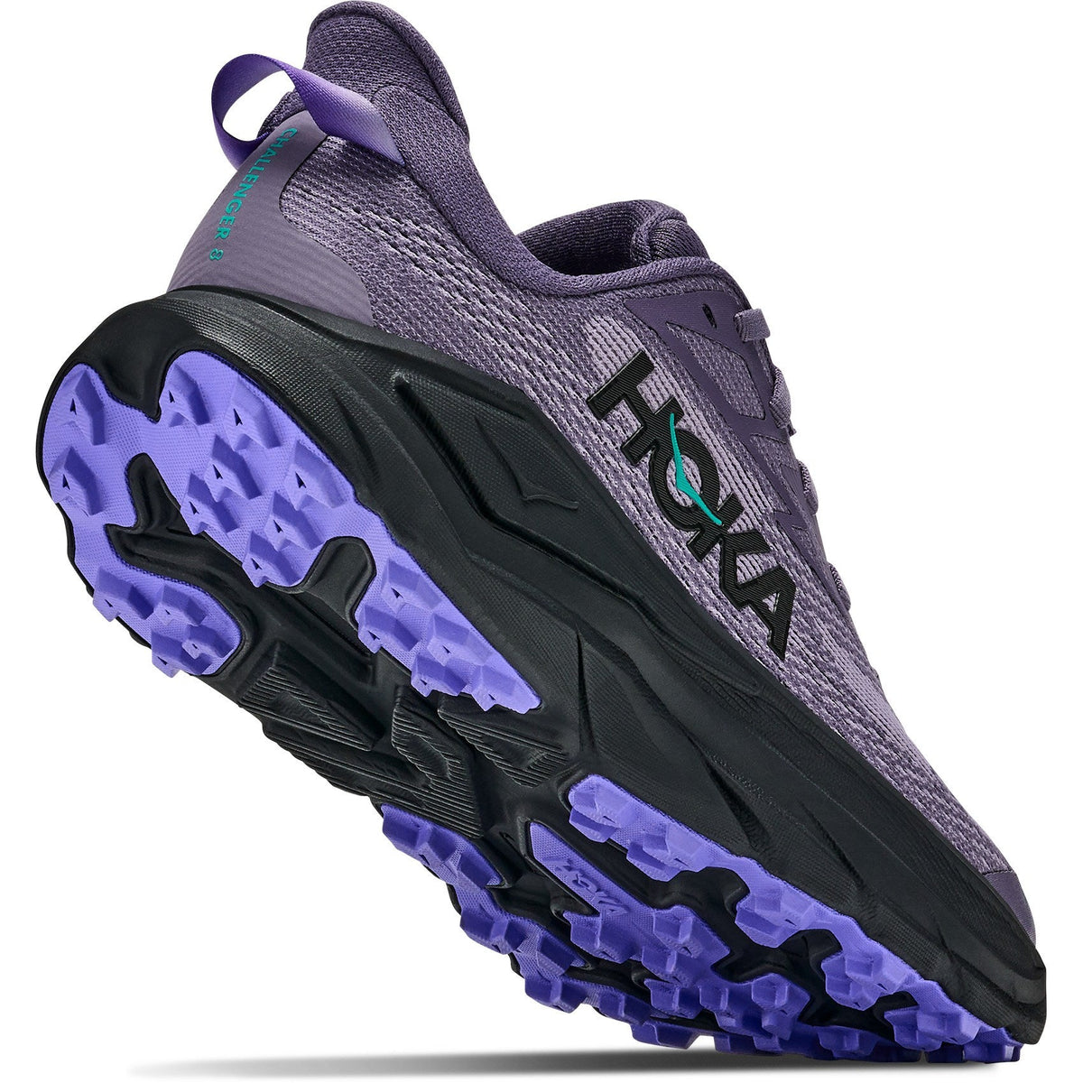 Women's Challenger 8 Trail-Running Shoes - Purple Fog/Black - view 8